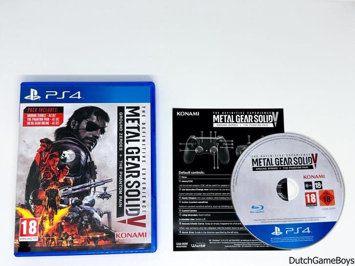 Playstation 4 / PS4 - Metal Gear Solid V - Definitive - Grou, Spelcomputers en Games, Games | Sony PlayStation 4, Gebruikt, Verzenden