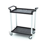 Serveerwagen - 2 Werkbladen - 86,5 x 42,5 cm, Verzenden, Nieuw in verpakking, Transport en Opslag
