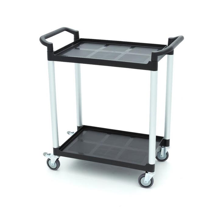Serveerwagen - 2 Werkbladen - 86,5 x 42,5 cm, Zakelijke goederen, Horeca | Keukenapparatuur, Nieuw in verpakking, Transport en Opslag