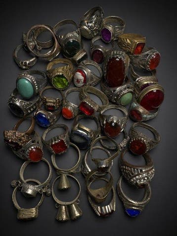 Post-middeleeuws ringen - collectie van 40 ringen (lees de