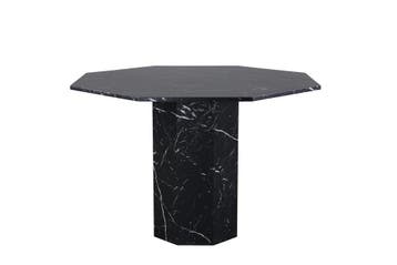 Eettafel - Eva - 110 cm - Zwart - Marmer - Jörn, Verzenden, Nieuw
