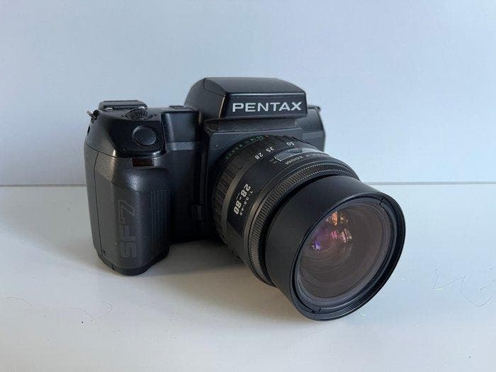 Asahi Pentax SF7 met F Zoom 28-80 lens Analoge camera, Audio, Tv en Foto, Fotocamera's Analoog