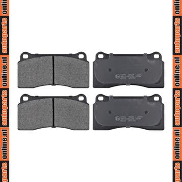 Remblokken Daimler Daimler V8 Super 4.0 Vooras - ABS Remblok, Verzenden, Nieuw