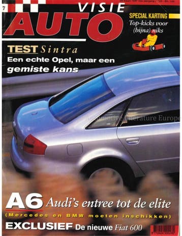 1997 AUTOVISIE MAGAZINE 07 NEDERLANDS, Nieuw, Author