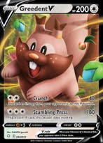 Greedent V 053/072 shining fates, Ophalen of Verzenden, Nieuw, Losse kaart, Foil
