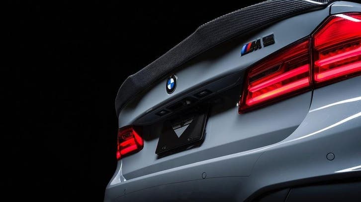 BMW F90 M5 Vorsteiner carbon kofferbak spoiler lip, Auto diversen, Tuning en Styling, Verzenden
