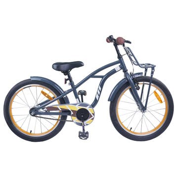 vidaXL Kinderfiets 20 Inch voor 6-11 jaar oud Donkergrijs, Verzenden, Nieuw