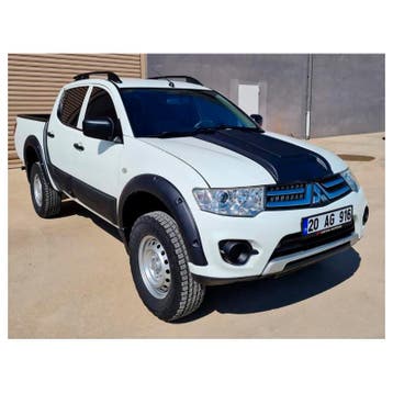 Deurpanelen  Mitsubishi L200 Triton 4 2007-2014 - Matzwart, Ophalen of Verzenden, Nieuw