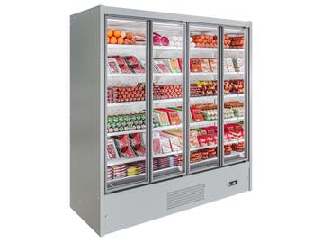 Icon LX wandkoeling B195 x D76 x H205 - grijs met motor, Nieuw in verpakking