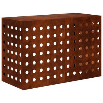 vidaXL Airconditioner hoes Roestkleurig 90 x 40 x 60 cm, Verzenden, Nieuw