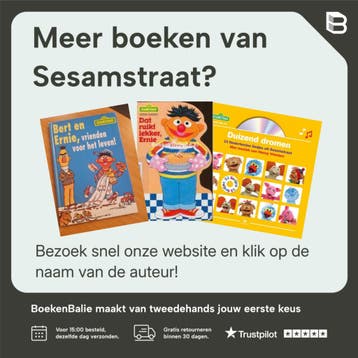 De coole koekjesrap / Sesamstraat Eerste Stapjes -, Boeken, Verzenden, Gelezen, Sesamstraat