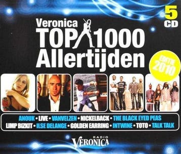 Veronica Top 1000 Allertijden 2010 (5CD), Verzenden, Nieuw in verpakking
