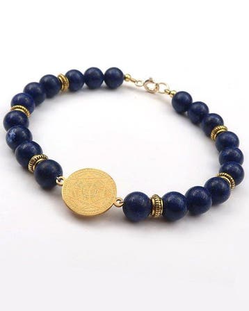 Lapis lazuli - Armband - Zegel van de 7 Aartsengelen –