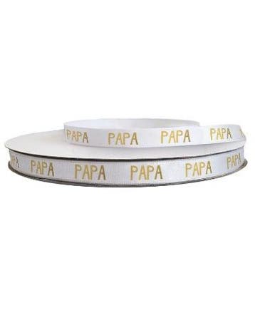3m Satijnlint PAPA (Sierlint en Decoratie), Ophalen of Verzenden, Nieuw