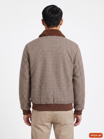 Esprit Holdings Pufferjassen Heren maat S Bruin Vintage, Ophalen of Verzenden, Nieuw, Esprit Holdings
