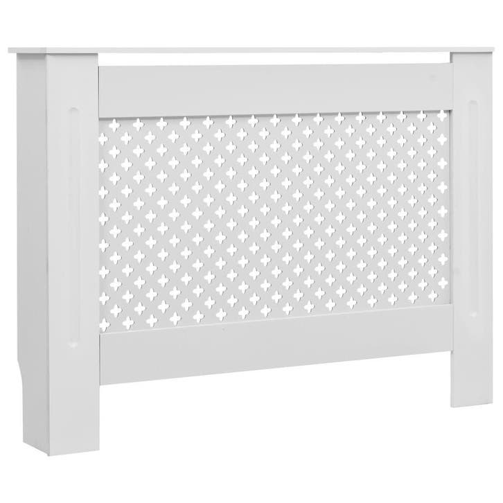 Radiatorombouw MDF Wit 112cm | Retourdeal 48% Korting, Doe-het-zelf en Verbouw, Verwarming en Radiatoren, Minder dan 200 watt