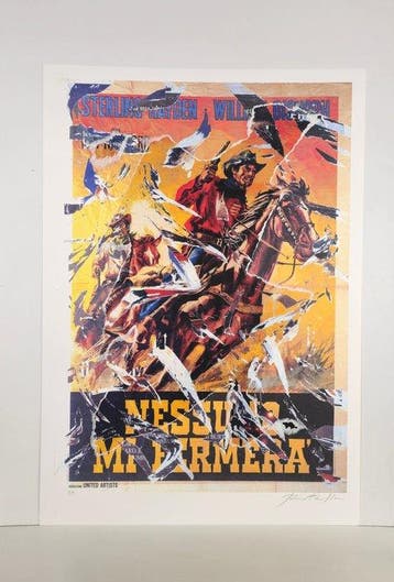 Mimmo Rotella (1918-2006) - Nessuno mi fermerà (Top Gun)