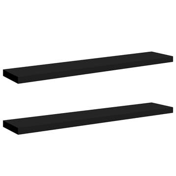 Wandrek zwevend zwart 120cm - Retourdeal, Huis en Inrichting, Ophalen of Verzenden, Zo goed als nieuw