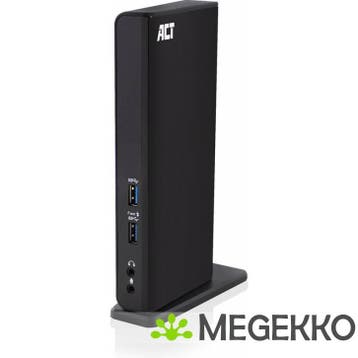 ACT USB-C of USB-A Dual Monitor Docking Station, Verzenden, Nieuw, ACT