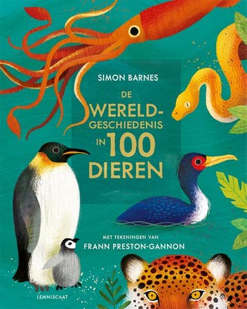 De Wereldgeschiedenis In 100 Dieren | Simon Barnes | Nieuw, Ophalen of Verzenden, Nieuw, Simon Barnes