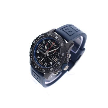Breitling Endureance Blue X82310; Chronograaf Heren Hor..., Overige merken, Overige materialen, Kunststof, Ophalen of Verzenden
