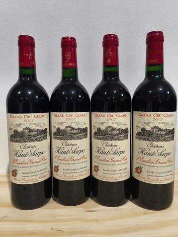 2003 Château Haut-Sarpe - Saint-Émilion Grand Cru Classé - 4, Nieuw