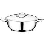 GGM Gastro | Steelpan - RVS - 16 liter - Ø 400mm - Hoogte: |, Verzenden, Nieuw in verpakking, RVS Meubilair