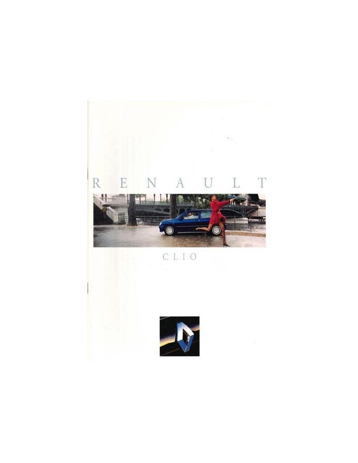 1992 RENAULT CLIO BROCHURE NEDERLANDS, Boeken, Auto's | Folders en Tijdschriften, Renault