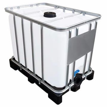 Nieuwe IBC | 600L | Kunststof pallet | UN | FDA | Werit, Kunststof, Met kraantje, 150 liter of meer, Verzenden