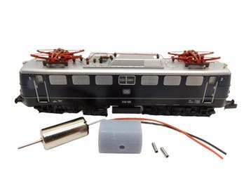 micromotor NH006 motor ombouwset voor Hobbytrain E10.1, BR, Hobby en Vrije tijd, Modeltreinen | N-Spoor, Overige merken, Gelijkstroom