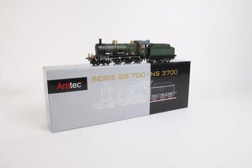Artitec H0 - 21.224.01 - Stoomlocomotief met tender (1) - NS, Nieuw