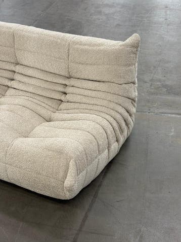 Ligne Roset Togo | Boucle | NIEUWSTAAT + Garantie, Huis en Inrichting, 150 tot 200 cm, Driepersoons, 75 tot 100 cm, Ophalen of Verzenden