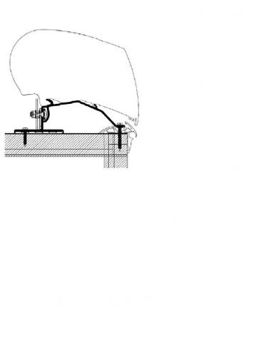 Thule Caravan Roof Adapter, Ophalen of Verzenden, Nieuw