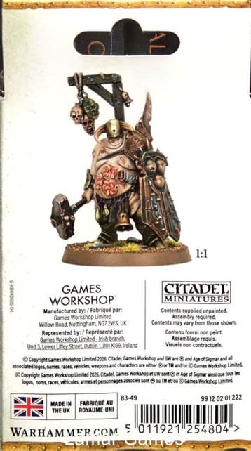 Maggotkin of Nurgle Lord of Blights (Warhammer Age of Sigmar, Hobby en Vrije tijd, Ophalen of Verzenden, Nieuw
