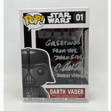 Star Wars - Signed by C Andrew Nelson (Darth Vader) - WITH, Verzamelen, Nieuw
