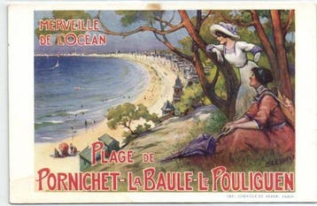 Reclame, Toerisme ( Veel Frankrijk ) - O.a. reclame Chemin, Gelopen