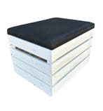 Kist met zitting  - ZITKIST  - poef - zitbankje, Minder dan 50 cm, 50 tot 100 cm, Nieuw, Ophalen of Verzenden