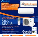 BESPAAR ENORM OP DE STOOKKOSTEN AIRCO SYSTEMEN INCL MONTAGE!, Nieuw, Verwarmen, Afstandsbediening