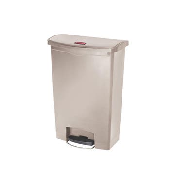 Rubbermaid Slim Jim Step On container Front Step kunststof, Huis en Inrichting, Woonaccessoires | Prullenbakken, Verzenden, Nieuw