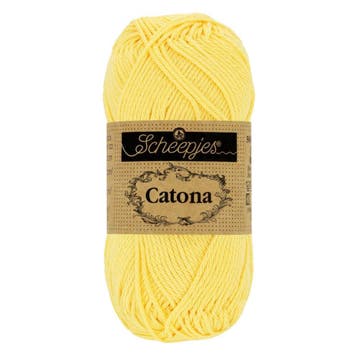 Scheepjes Catona 25g - 522 Primrose - Haakgaren / Breigaren, Ophalen of Verzenden, Nieuw, Breien of Haken, Wol of Garen