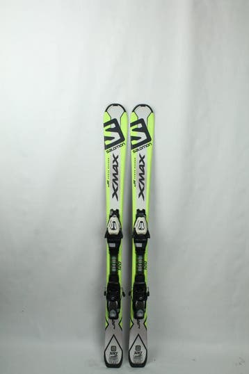 Ski - Salomon X max jr yellow - 120, Gebruikt, 100 tot 140 cm, Skiën, Ski's