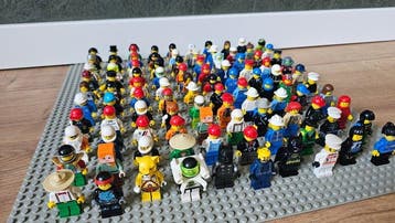 Lego Onderdelen - 100x LEGO Minifigures, Nieuw