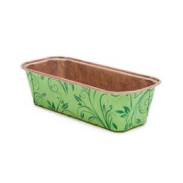 Cakevorm Karton 19,9x7,3x6,2cm Groen (per stuk), Verzenden, Nieuw