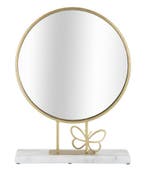 TAFELSPIEGEL VLINDER CM 30X9X39,5, Huis en Inrichting, Woonaccessoires | Spiegels, Ophalen of Verzenden, Nieuw