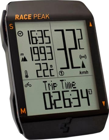 Cube Fietscomputer Race Peak (Draadloos, Barometrische Hoogt, Fietsen en Brommers, Verzenden, Nieuw