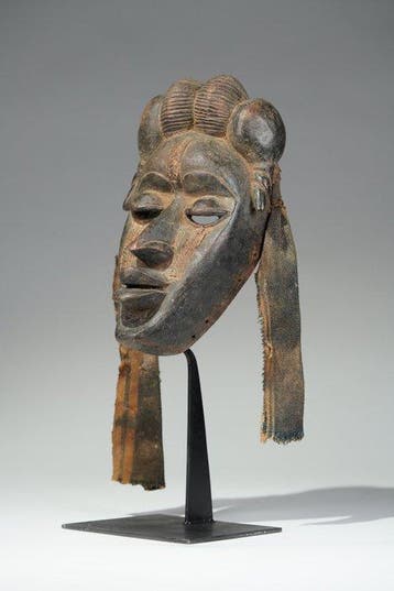 Een houten masker - Dan - Ivoorkust (Zonder minimumprijs), Antiek en Kunst