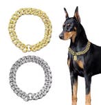 Luxe Hond en Kat Halsband – Diamantlook Ketting Lichtgewicht, Dieren en Toebehoren, Verzenden, Nieuw
