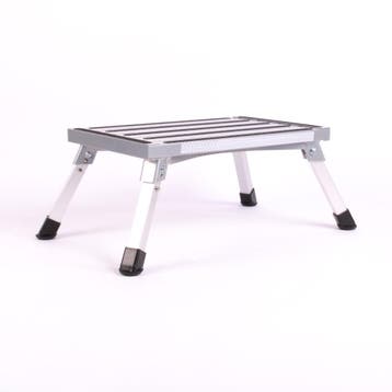 HTD Opstap Aluminium Enkel Zilver, Ophalen of Verzenden, Nieuw