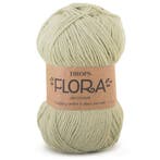 DROPS Flora Uni Colour - 16 pistache - Wol Garen, Ophalen of Verzenden, Nieuw