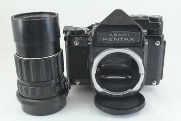 ASAHI PENTAX 6x7 TTL,Super-Multi-Coated TAKUMAR 200mm, Nieuw